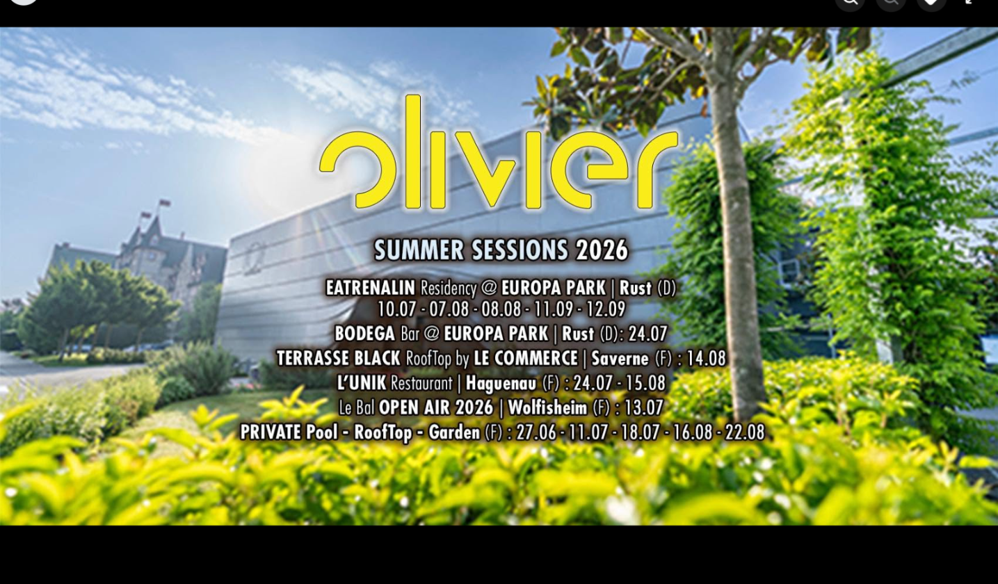 SUMMER SESSIONS 2026 — le calendrier complet
